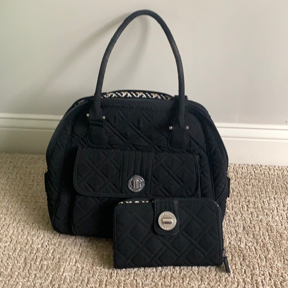 Vera Bradley Turnlock Satchel